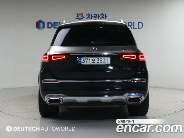 MERCEDES-BENZ GLS-CLASS X167 2023 — 24 096 км, тёмно-зелёный, Корея — под ключ — фото 4
