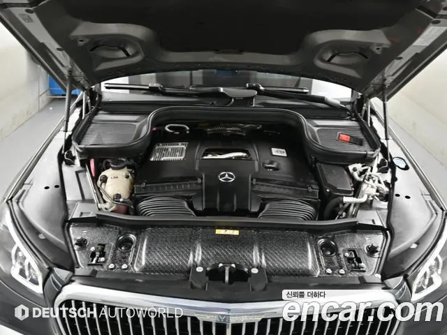 MERCEDES-BENZ GLS-CLASS X167 2023 — 24 096 км, тёмно-зелёный, Корея — под ключ — фото 6