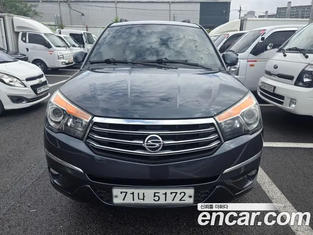 KGM KORANDO TURISMO 2014 — 133 200 км, серый, Корея — под ключ — фото 1