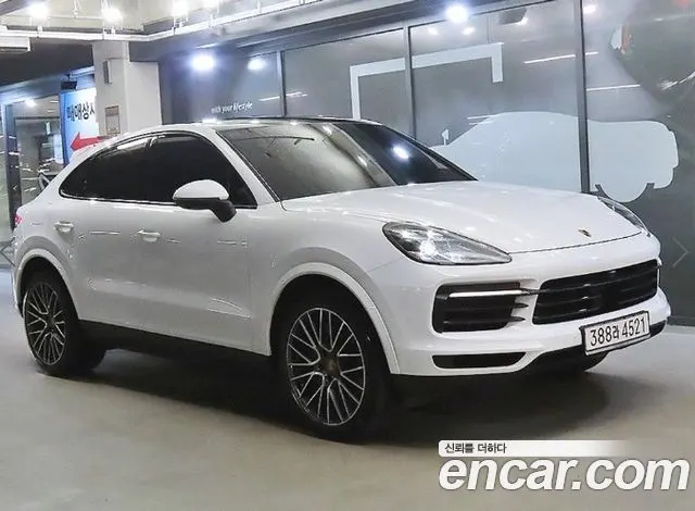 PORSCHE CAYENNE 2020 — 56 077 км, белый, Корея — под ключ — фото 1