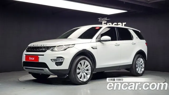 LAND ROVER DISCOVERY SPORT 2016 — 144 389 км, белый, Корея — под ключ — фото 1