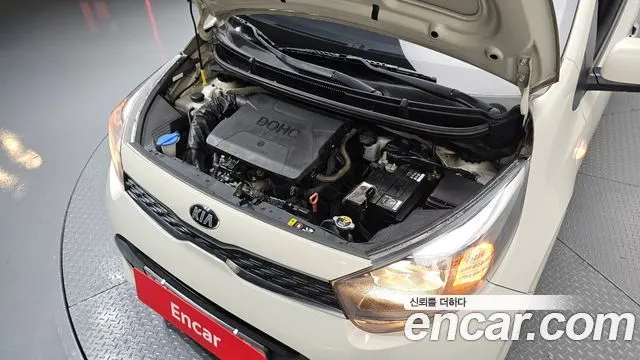 KIA MORNING 2018 — 155 834 км, белый-перламутр, Корея — под ключ — фото 6