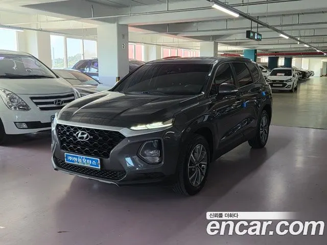 HYUNDAI SANTA FE 2019 — 209 000 км, серый, Корея — под ключ — фото 11
