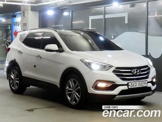 HYUNDAI SANTA FE 2016 — 187 947 км, белый, Корея — под ключ — фото 11