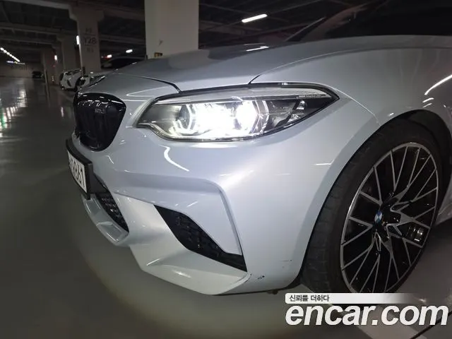 BMW M2 2020 — 30 000 км, серебристо-серый, Корея — под ключ — фото 5
