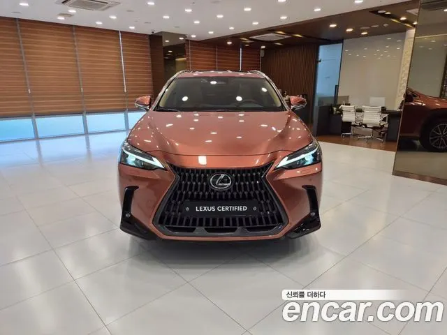 LEXUS NX450H+ 2025 — 5 200 км, оранжевый, Корея — под ключ — фото 3