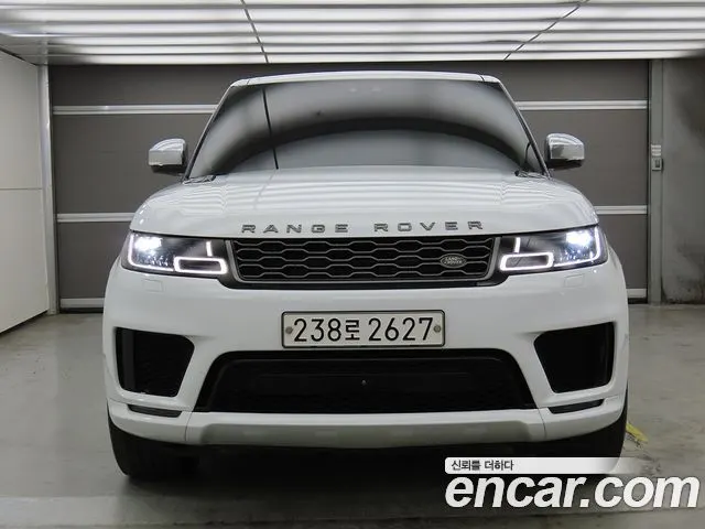 LAND ROVER RANGE ROVER SPORT 2019 — 99 298 км, белый, Корея — под ключ — фото 2