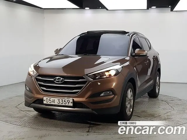 HYUNDAI TUCSON 2016 — 225 096 км, коричневый, Корея — под ключ — фото 12