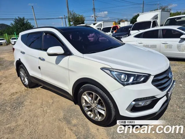 HYUNDAI SANTA FE 2016 — 200 300 км, белый, Корея — под ключ — фото 6