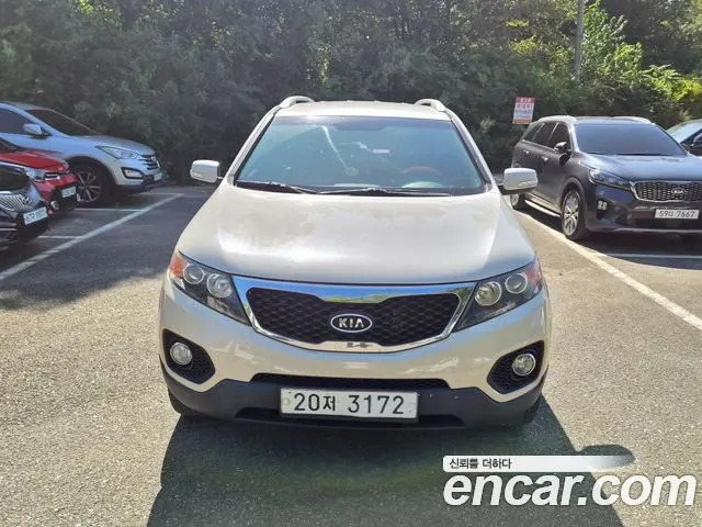 KIA SORENTO R 2011 — 207 403 км, белый-перламутр, Корея — под ключ — фото 3