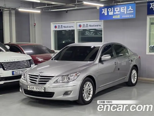 HYUNDAI GENESIS 2011 — 221 800 км, серебристо-серый, Корея — под ключ — фото 12