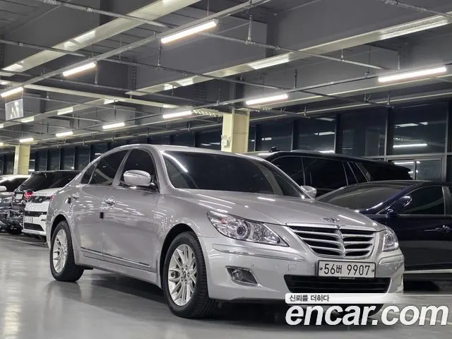 HYUNDAI GENESIS 2011 — 221 800 км, серебристо-серый, Корея — под ключ — фото 5