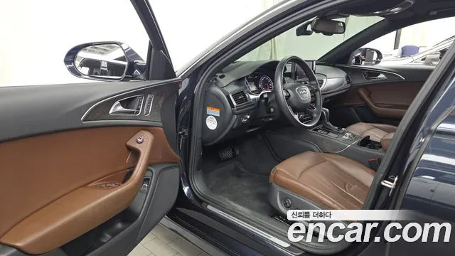 AUDI A6 2018 — 130 761 км, синий, Корея — под ключ — фото 10