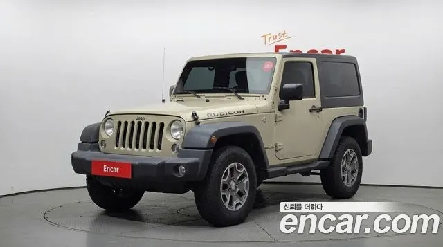 JEEP WRANGLER 2017 — 132 754 км, белый-перламутр, Корея — под ключ — фото 1