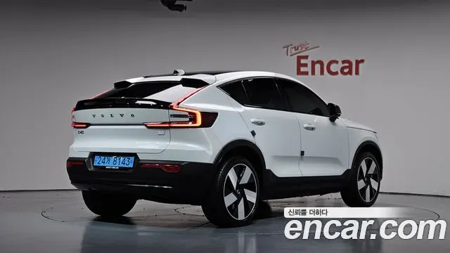 VOLVO C40 RECHARGE — из Кореи под ключ