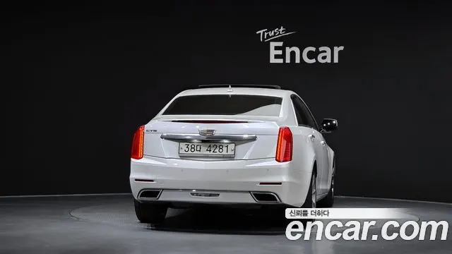 CADILLAC CTS 2017 — 103 696 км, белый, Корея — под ключ — фото 4