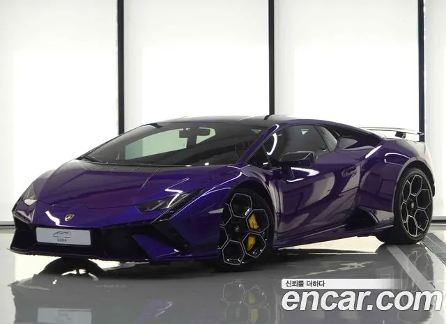 LAMBORGHINI HURACAN 2023 — 8 730 км, фиолетовый, Корея — под ключ — фото 1