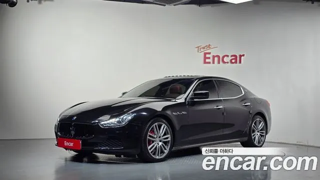 MASERATI GHIBLI — из Кореи под ключ