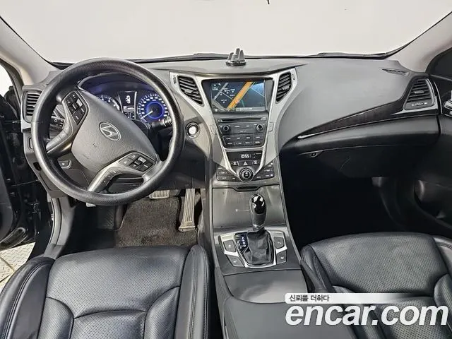 HYUNDAI GRANDEUR 2014 — 166 525 км, чёрный, Корея — под ключ — фото 5