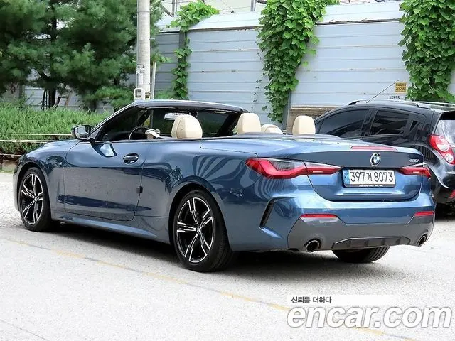BMW 4 SERIES 2021 — 66 289 км, синий, Корея — под ключ — фото 7