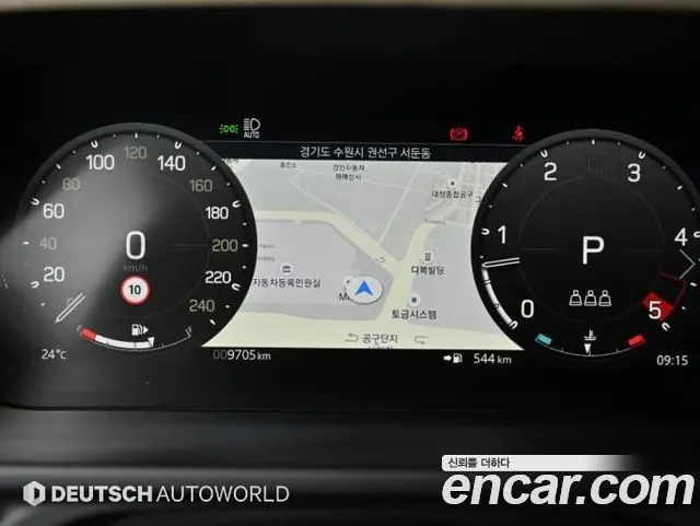 LAND ROVER DEFENDER 2024 — 9 699 км, чёрный, Корея — под ключ — фото 8