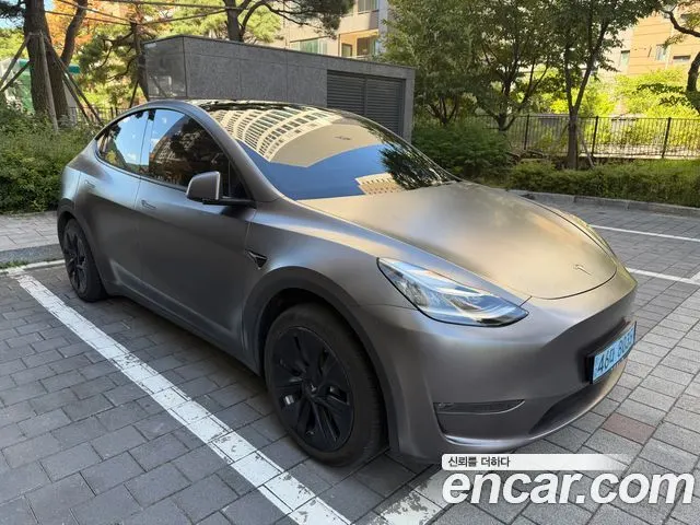 TESLA MODEL Y 2021 — 38 700 км, белый, Корея — под ключ — фото 3