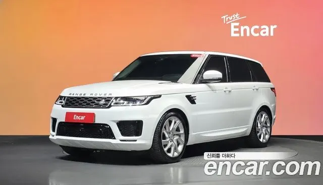LAND ROVER RANGE ROVER SPORT 2019 — 33 111 км, белый, Корея — под ключ — фото 2