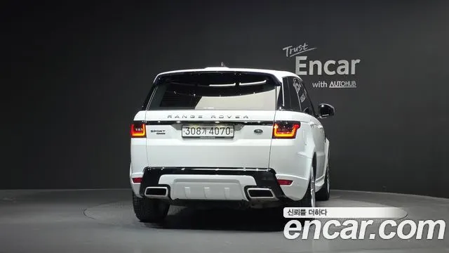 LAND ROVER RANGE ROVER SPORT 2019 — 33 111 км, белый, Корея — под ключ — фото 4