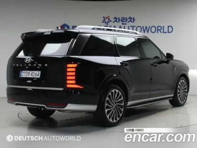 HYUNDAI PALISADE 2025 — 23 000 км, чёрный, Корея — под ключ — фото 2