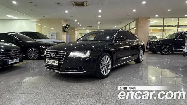 AUDI A8 2011 — 146 519 км, чёрный, Корея — под ключ — фото 12