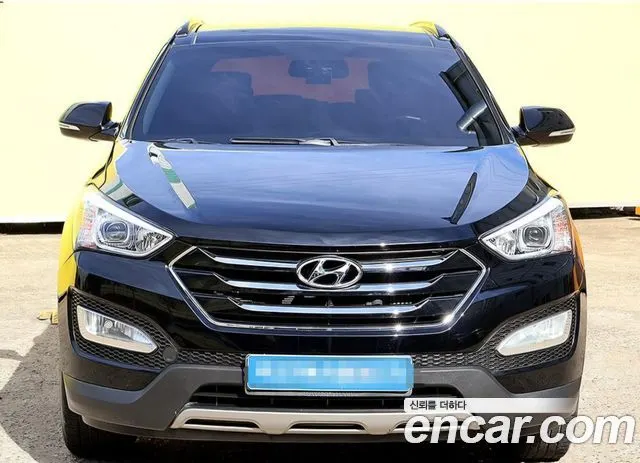 HYUNDAI SANTA FE 2015 — 305 597 км, чёрный, Корея — под ключ — фото 3