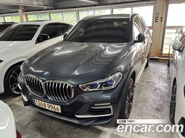 BMW X5 2021 — 82 803 км, серый, Корея — под ключ — фото 7