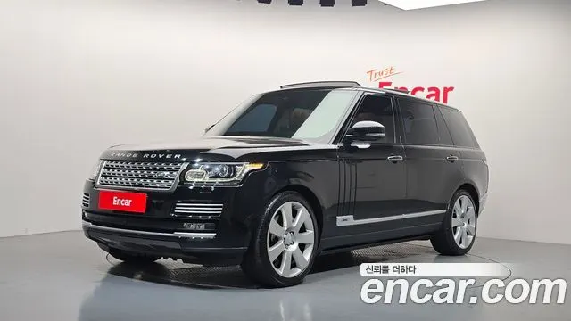 LAND ROVER RANGE ROVER — из Кореи под ключ