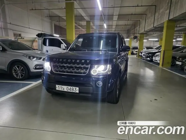 LAND ROVER DISCOVERY 4 2016 — 162 500 км, синий, Корея — под ключ — фото 12