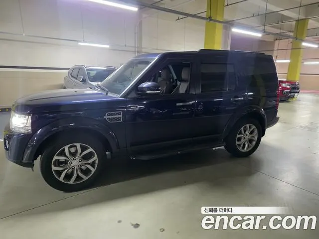 LAND ROVER DISCOVERY 4 2016 — 162 500 км, синий, Корея — под ключ — фото 5