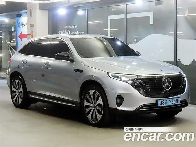 MERCEDES-BENZ EQC N293 2020 — 53 152 км, серебристый, Корея — под ключ — фото 12