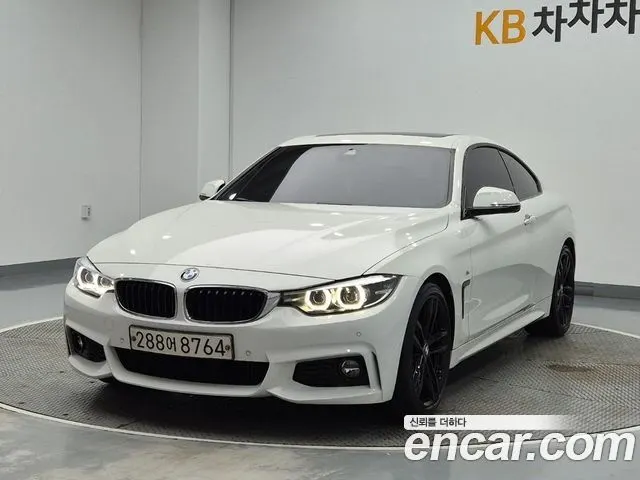BMW 4 SERIES 2019 — 96 141 км, белый, Корея — под ключ — фото 12