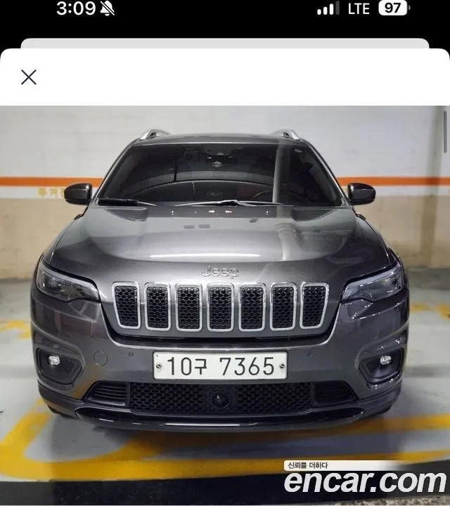 JEEP CHEROKEE 2019 — 62 884 км, коричневый, Корея — под ключ — фото 3