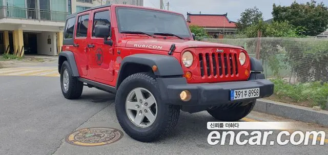 JEEP WRANGLER 2011 — 244 000 км, красный, Корея — под ключ — фото 3