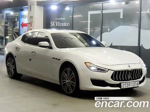 MASERATI GHIBLI — из Кореи под ключ