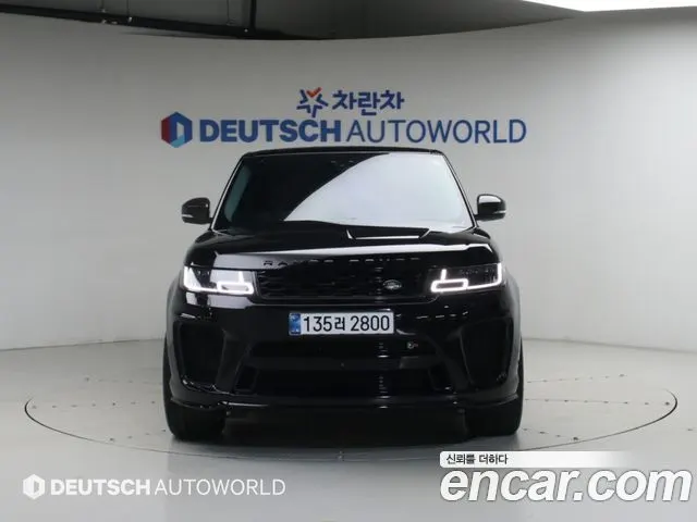 LAND ROVER RANGE ROVER SPORT 2019 — 40 000 км, белый, Корея — под ключ — фото 4