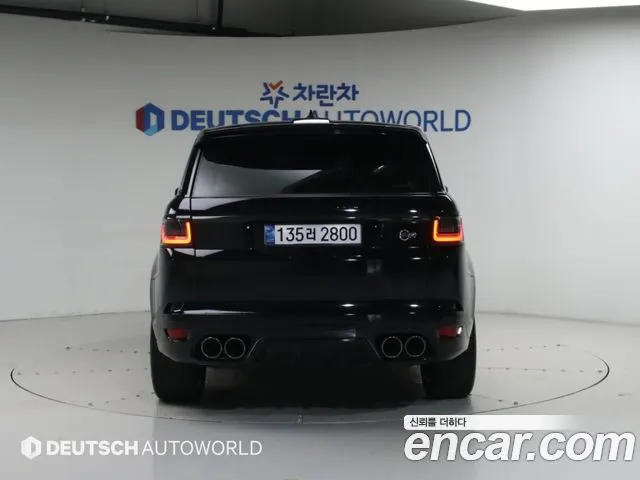 LAND ROVER RANGE ROVER SPORT 2019 — 40 000 км, белый, Корея — под ключ — фото 5