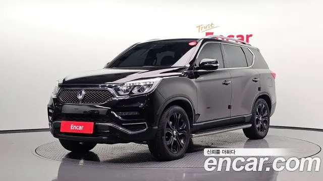 KGM G4 REXTON 2019 — 231 452 км, чёрный, Корея — под ключ — фото 1