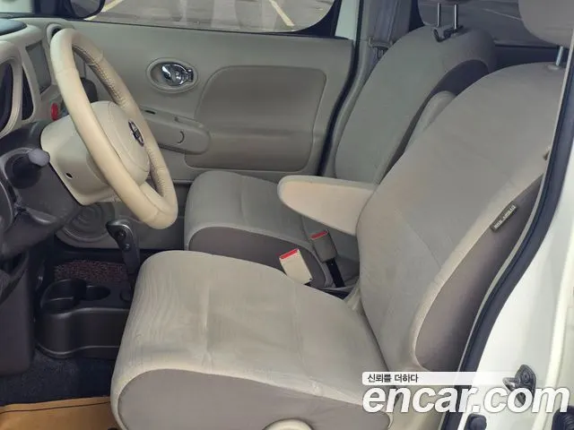 NISSAN CUBE 2012 — 83 659 км, белый-перламутр, Корея — под ключ — фото 9