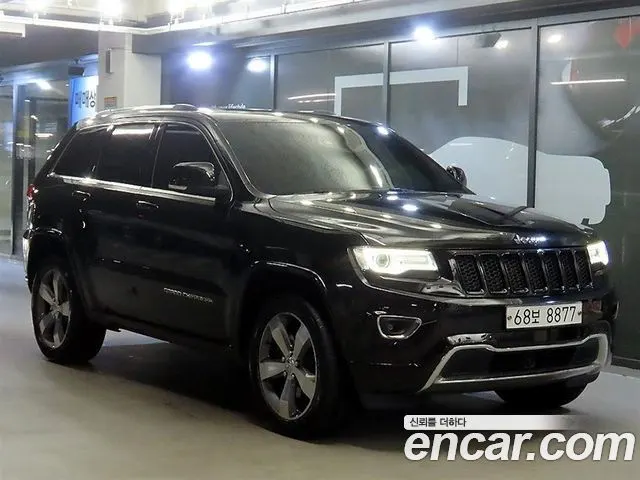 JEEP GRAND CHEROKEE 2015 — 128 742 км, чёрный, Корея — под ключ — фото 11