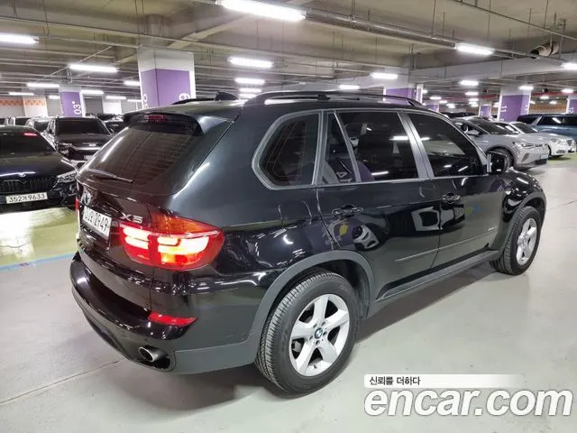 BMW X5 2011 — 50 801 км, чёрный, Корея — под ключ — фото 4