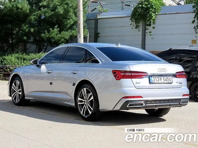 AUDI A6 2023 — 17 050 км, серебристый, Корея — под ключ — фото 3