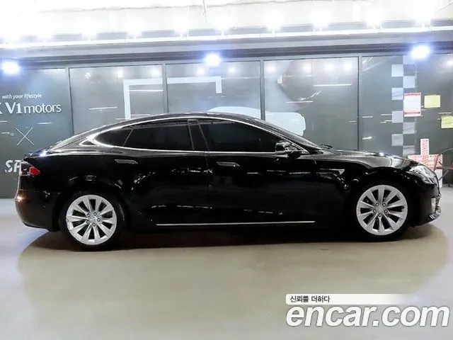TESLA MODEL S 2020 — 92 015 км, чёрный, Корея — под ключ — фото 3