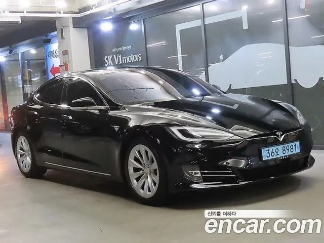 TESLA MODEL S 2020 — 92 015 км, чёрный, Корея — под ключ — фото 4