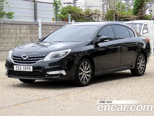 RENAULT KOREA SM5 NOVA 2016 — 106 542 км, чёрный, Корея — под ключ — фото 2